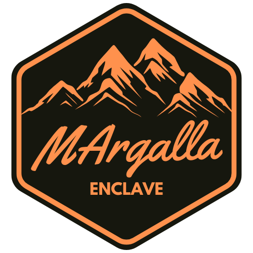 Orange and Black Mountains Camping Club Adventure Badge Logo (2)