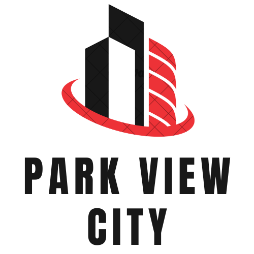 Red Modern Real Estate Buildings Logo